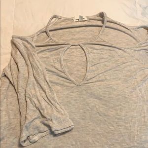 Urban Outfitters Silence + Noise Open Shoulder Top